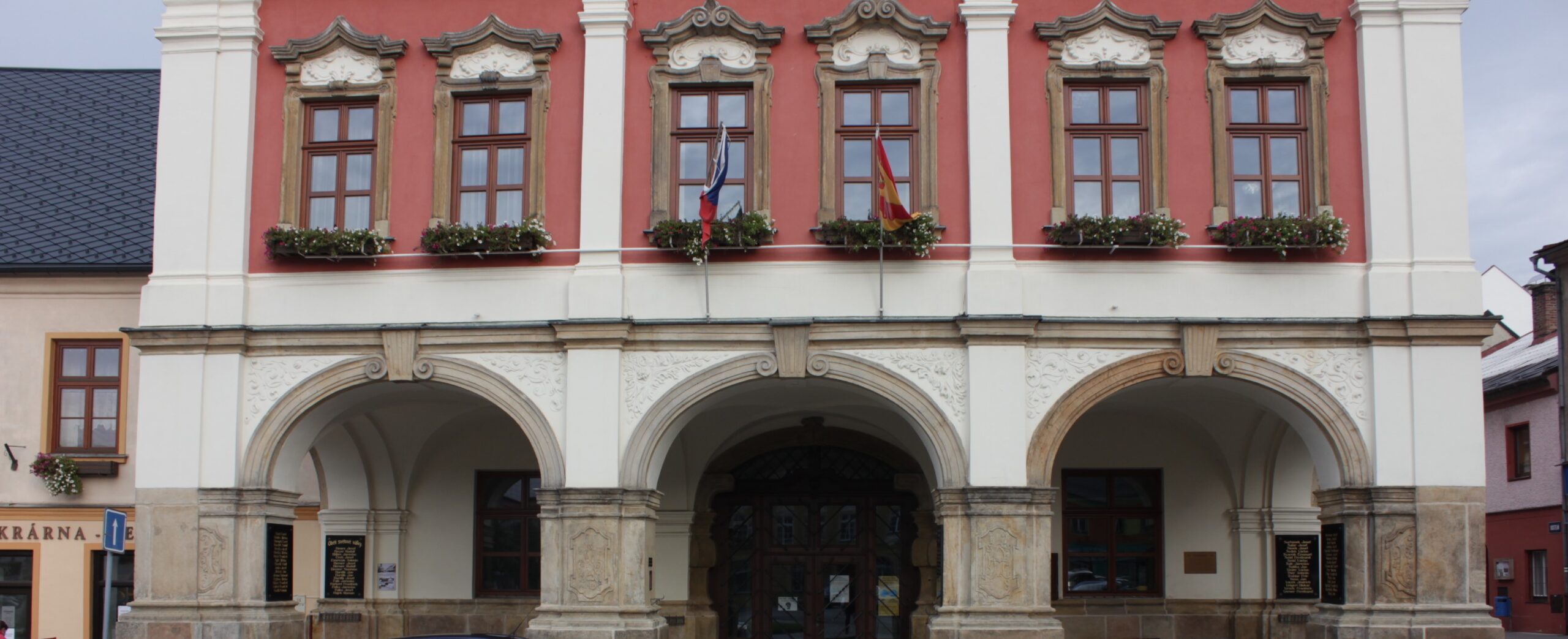 Barokní radnice v Polici nad Metují