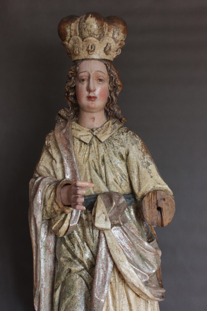 Barokní socha sv. Ludmily